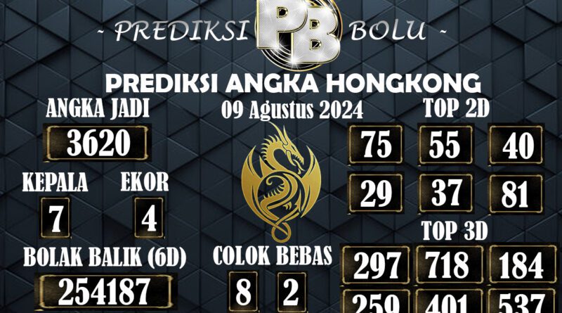 Kumpulan Angka Togel Hongkong 09 Agustus 2024 Paling Akurat di Indonesia