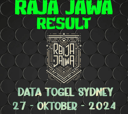 Data Result Sdy Raja Jawa Togel Tercepat Dan Tepat Hari Ini 27 Oktober 2024