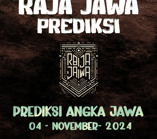 Prediksi Jawa Togel Komplit Dari Raja Jawa 04 November 2024