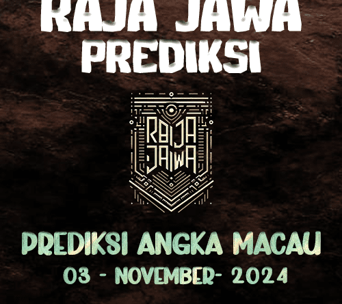 Prediksi Togel Macau Mujur Dari Raja Jawa 03 November 2024