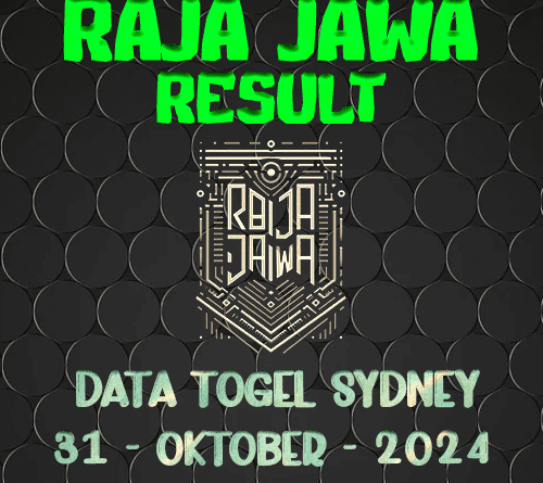 Data Result Sdy Raja Jawa Togel Tercepat Dan Tepat Hari Ini 31 Oktober 2024