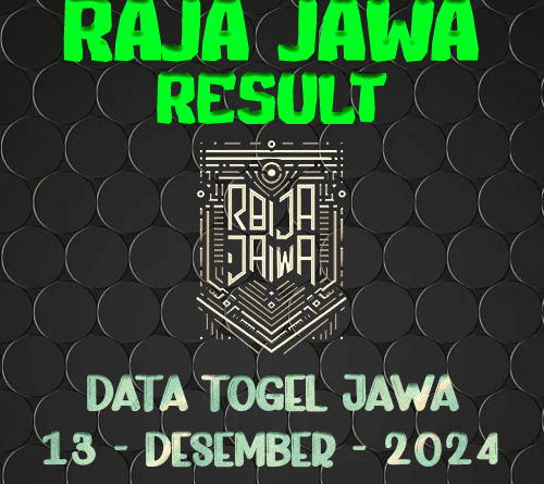 Data Result Togel Jawa 13 Desember 2024 Dari Raja Jawa