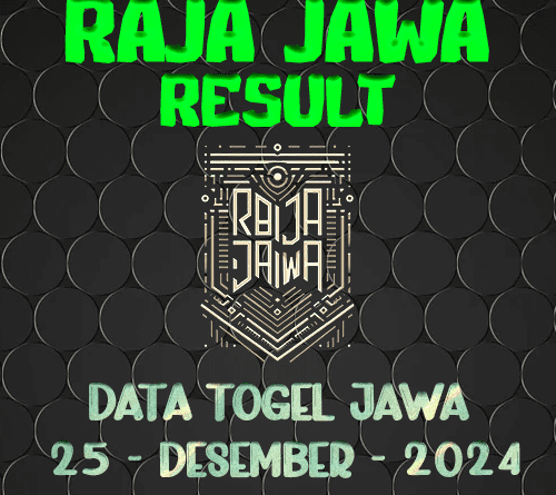 Data Result Togel Jawa 25 Desember 2024 Dari Raja Jawa