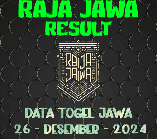 Data Result Togel Jawa 26 Desember 2024 Dari Raja Jawa