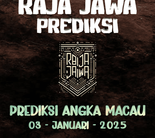 Prediksi Togel Macau Tahun Baru Dari Raja Jawa 03 Januari 2025