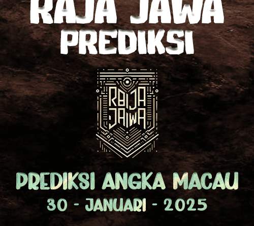 Prediksi Togel Macau Menyala Dari Raja Jawa 30 Januari 2025