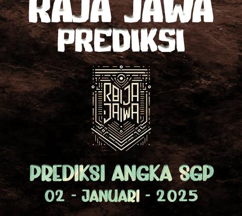 Prediksi Togel SGP Tergacor Dari Raja Jawa 02 Januari 2025