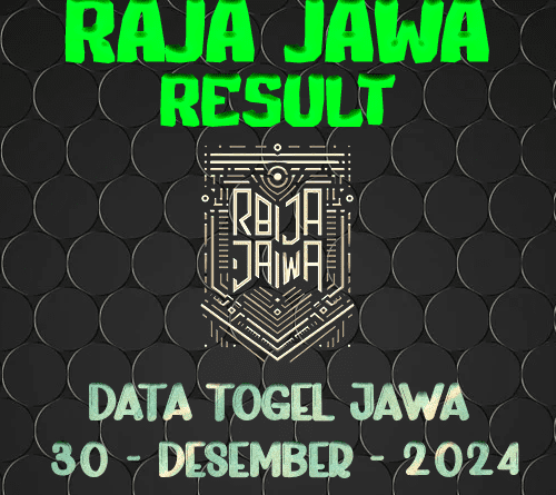 Data Result Togel Jawa 30 Desember 2024 Dari Raja Jawa