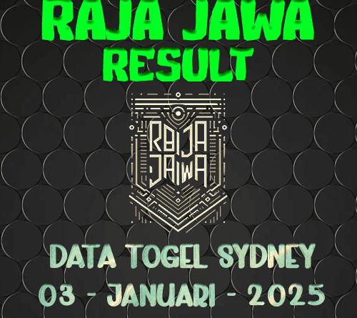 Hasil Togel Sydney 3 Januari 2025