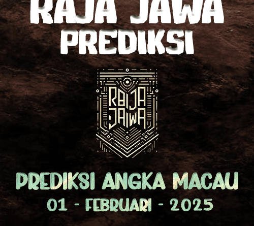 Prediksi Togel Macau Menyala Dari Raja Jawa 01 Februari 2025