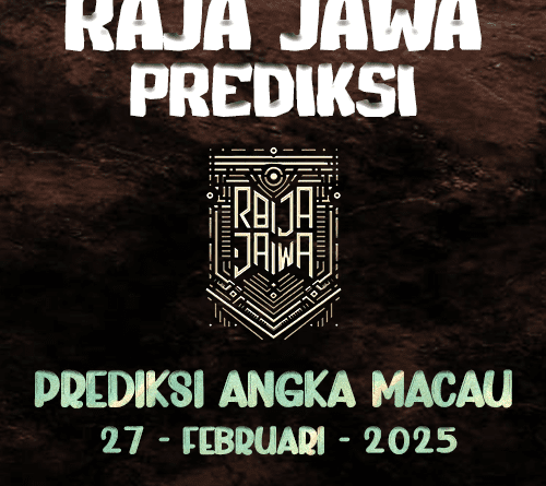 Dengan Prediksi Togel Jawa 27 Februari 2025 Dari Raja Jawa, Anda memiliki peluang lebih besar untuk menemukan keberuntungan Anda.