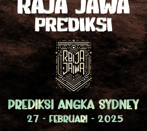 Prediksi Togel Sydney 27 Februari 2025 Dari Raja Jawa