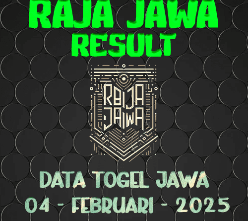 Data Result Togel Jawa 4 Februari 2025 Dari Raja Jawa