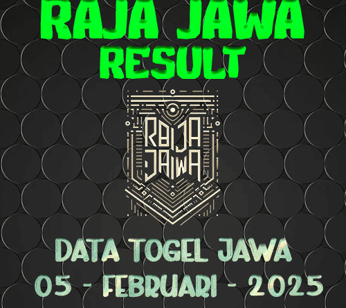 Data Result Togel Jawa 5 Februari 2025 Dari Raja Jawa