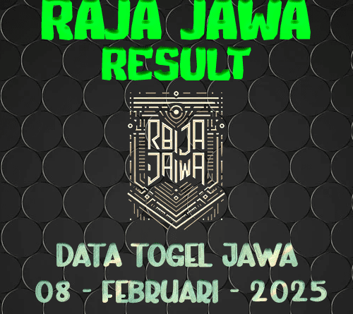 Data Result Togel Jawa 8 Februari 2025 Dari Raja Jawa