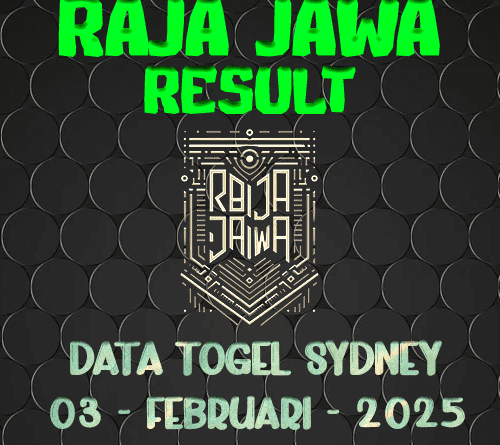 Hasil Togel Sydney 3 Februari 2025